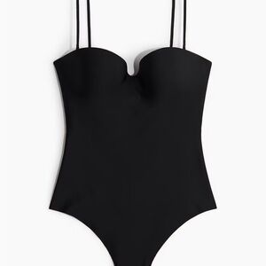 H&m Classic Black bodysuit